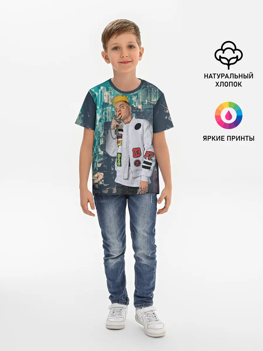 Детская базовая футболка / Сайонара бой