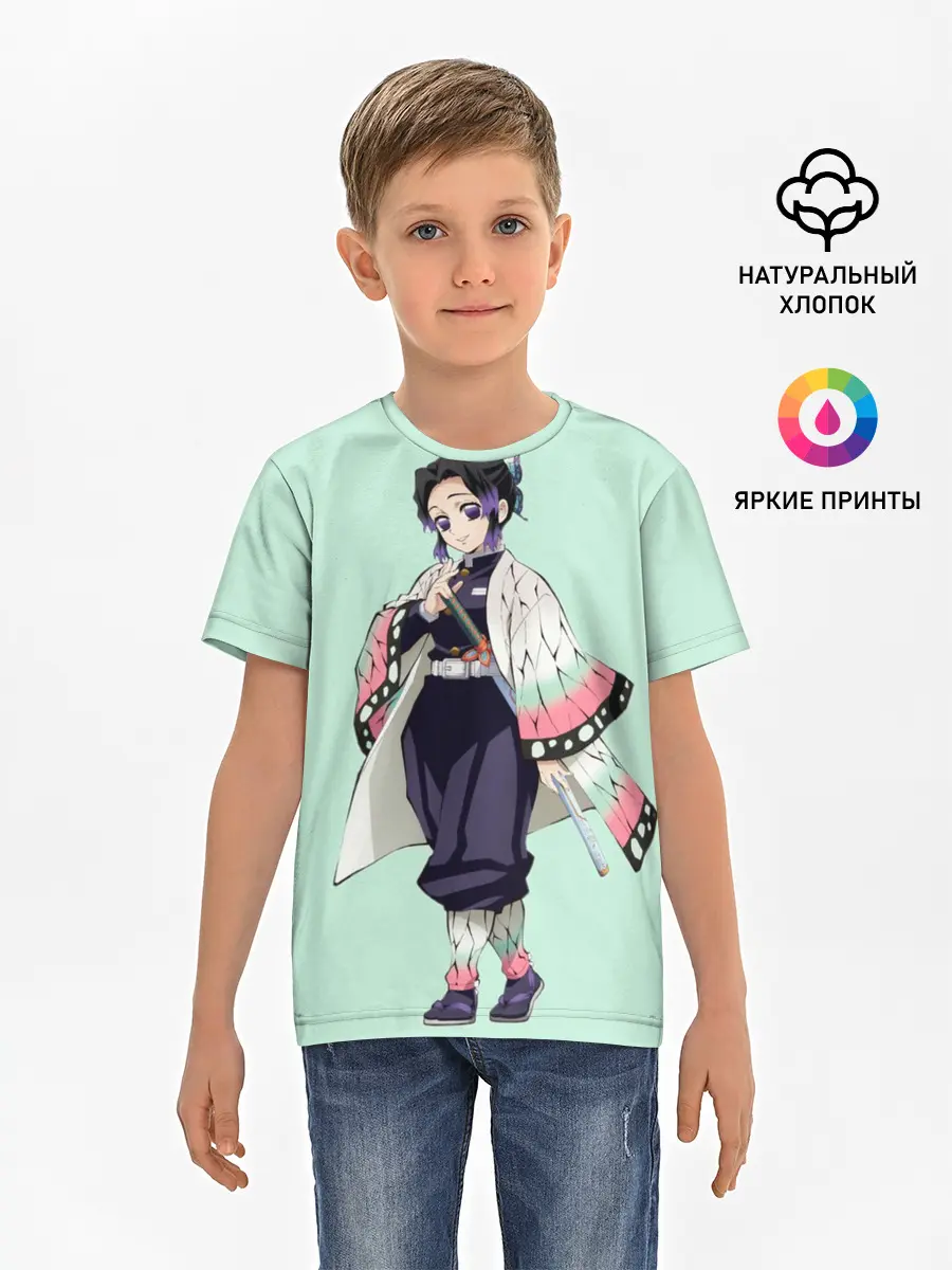 Детская базовая футболка / Шинобу Кочо, Столб Насекомого