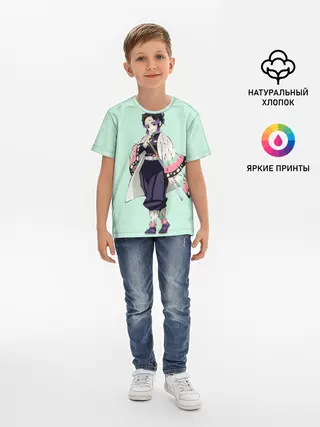 Детская базовая футболка / Шинобу Кочо, Столб Насекомого