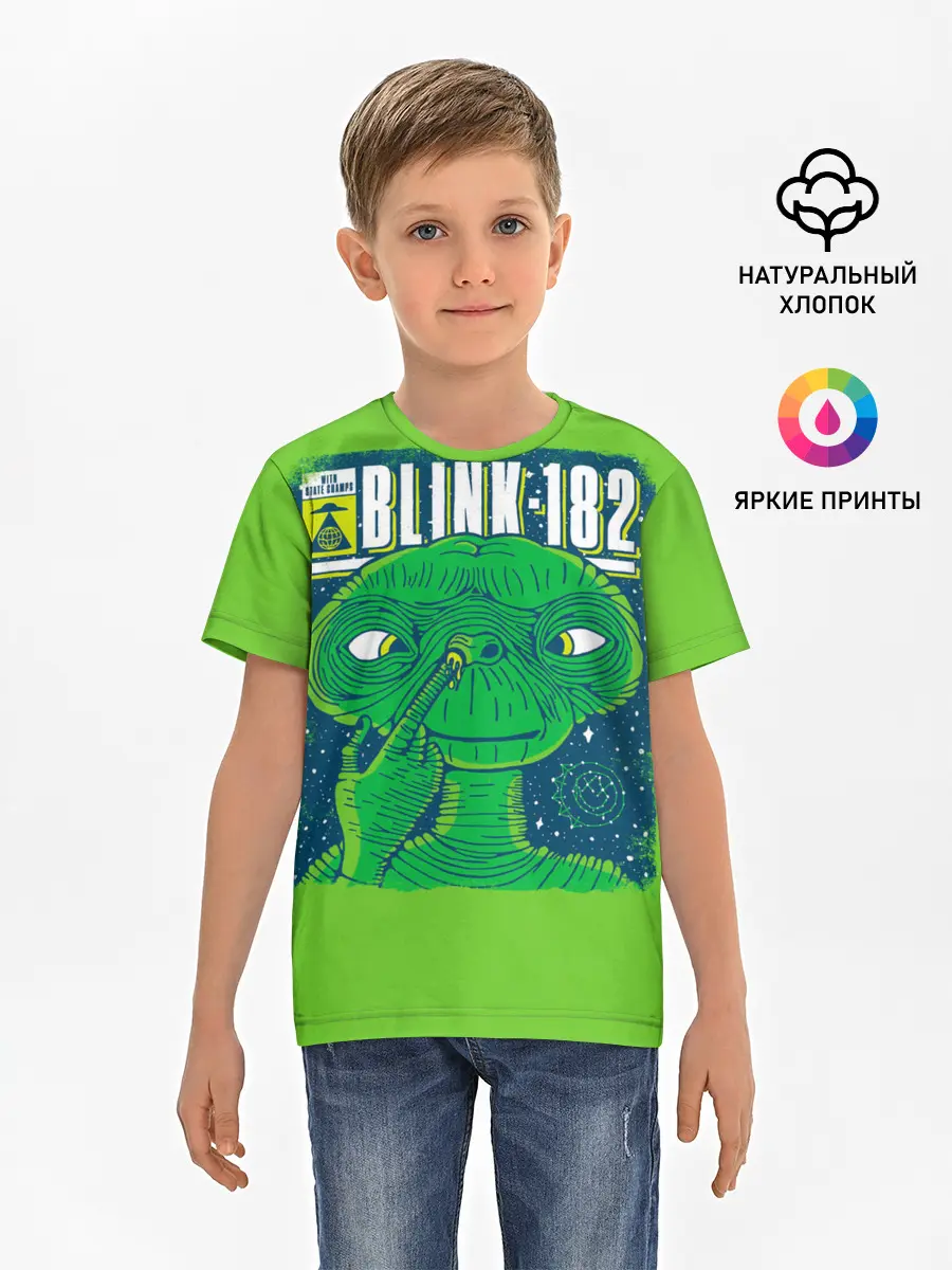 Детская базовая футболка / Blink-182