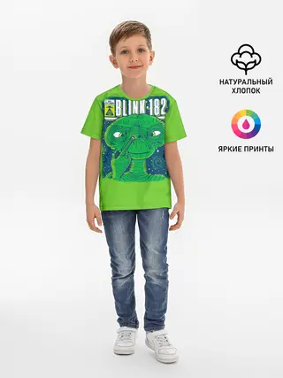 Детская базовая футболка / Blink-182