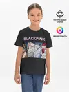 Детская базовая футболка / Hide eyes | Blackpink