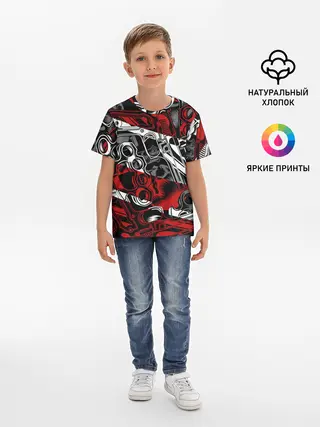 Детская базовая футболка / Оружейный барон