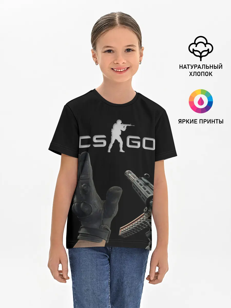 Детская базовая футболка / CS:GO