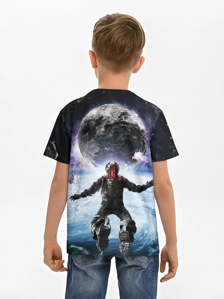 Детская базовая футболка / Айзек в мертвом космосе