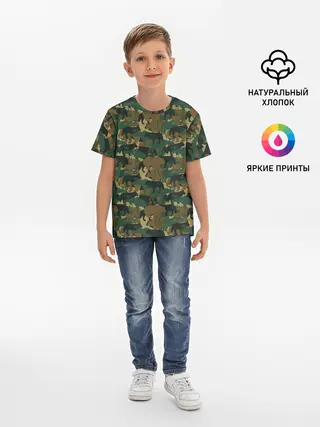Детская базовая футболка / Звери