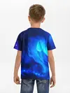 Детская базовая футболка / СИНИЙ КОСМОС