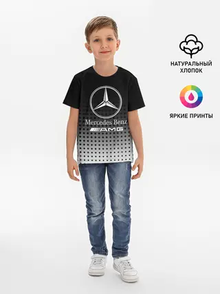 Детская базовая футболка / Mercedes-Benz