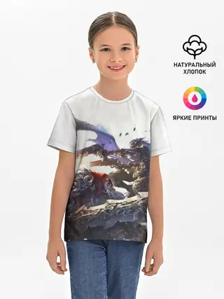 Детская базовая футболка / Darksiders Genesis