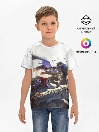 Детская базовая футболка / Darksiders Genesis