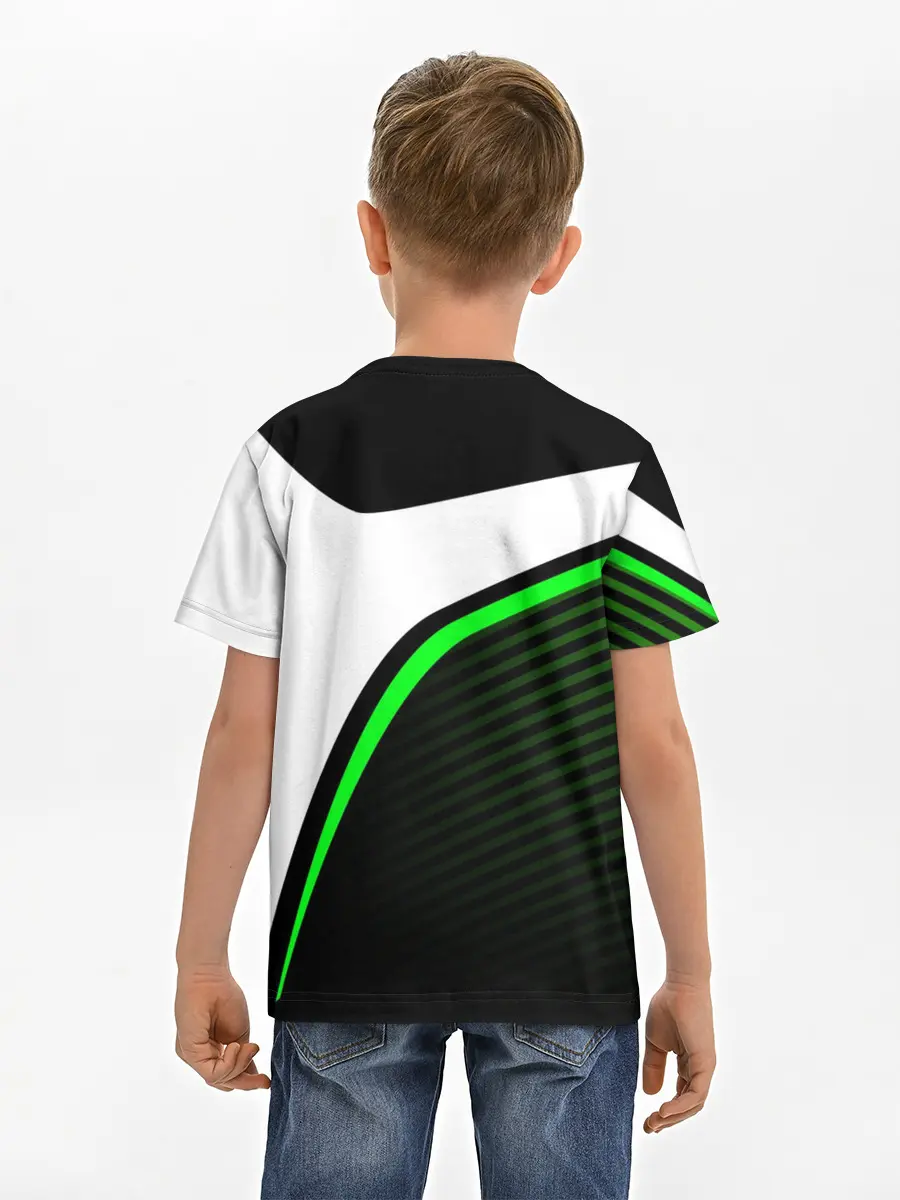 Детская базовая футболка / KAWASAKI / КАВАСАКИ / SPORT