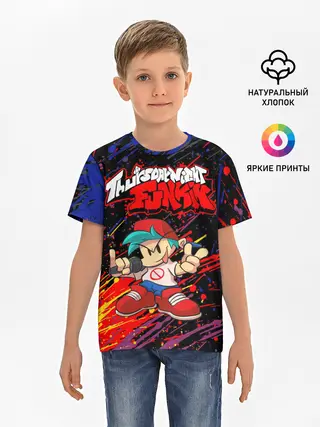 Детская базовая футболка / Friday Night Funkin