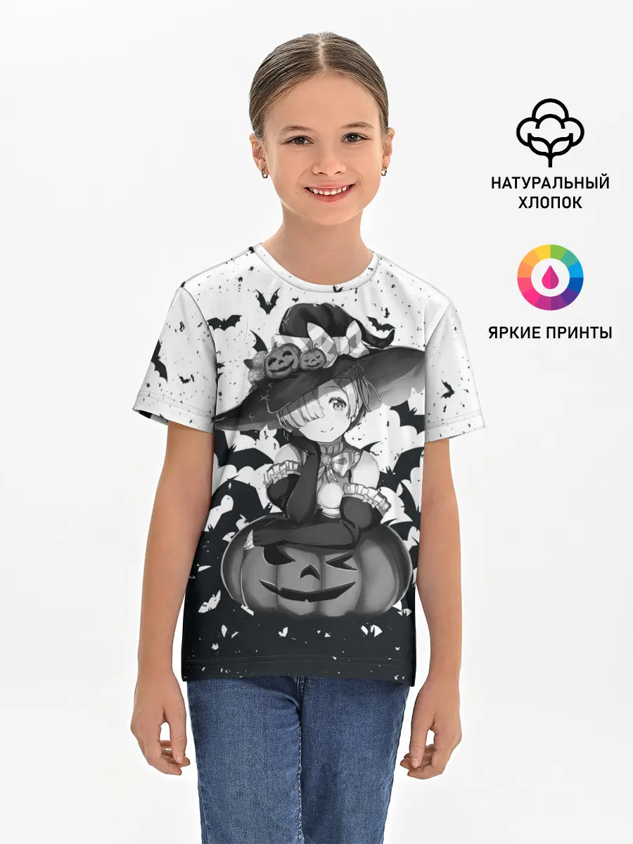 Детская базовая футболка / Re:Zero | Рем