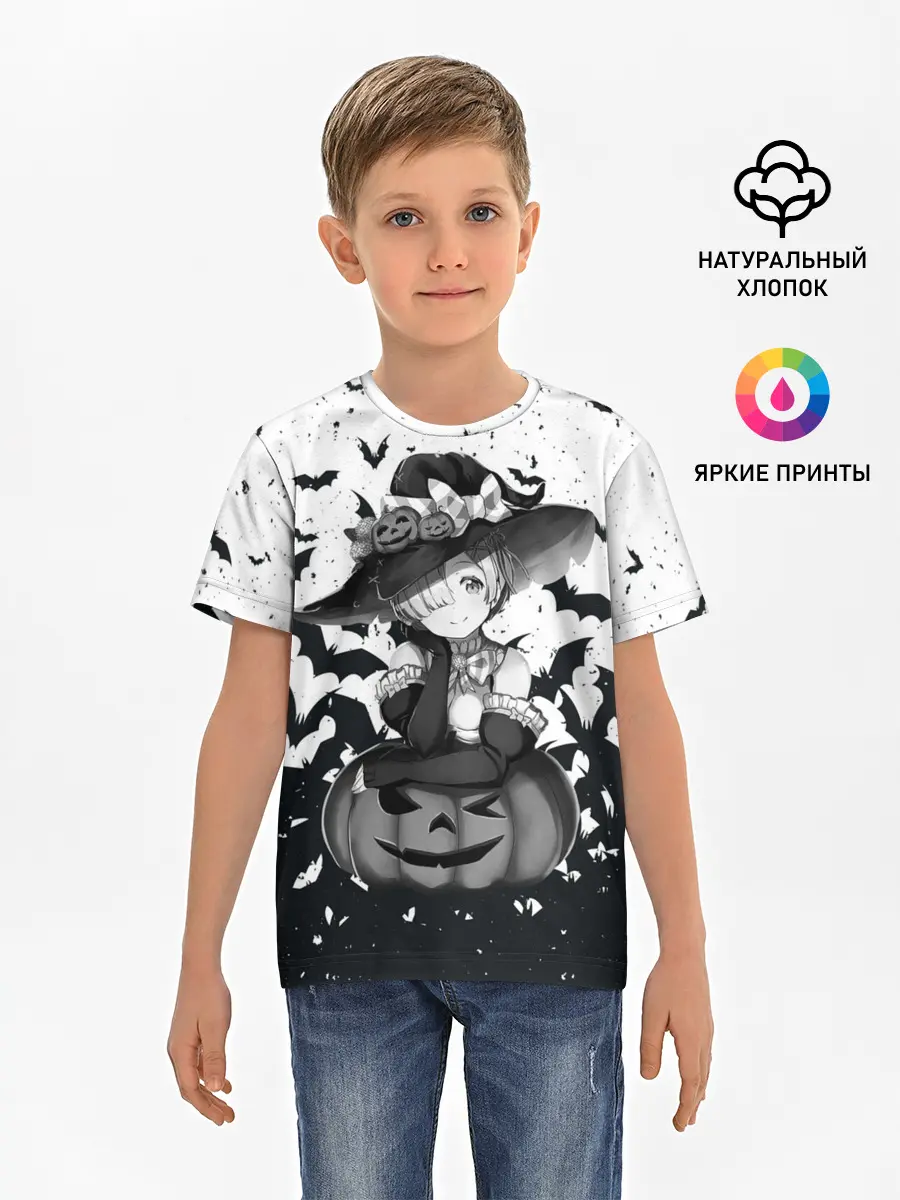 Детская базовая футболка / Re:Zero | Рем