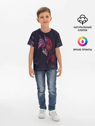 Детская базовая футболка / ОТЕЛЬ ХАЗБИН АЛАСТОР