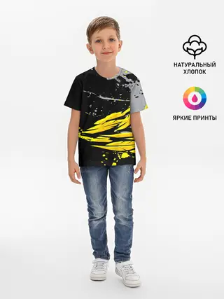 Детская базовая футболка / Форма для фитнеса