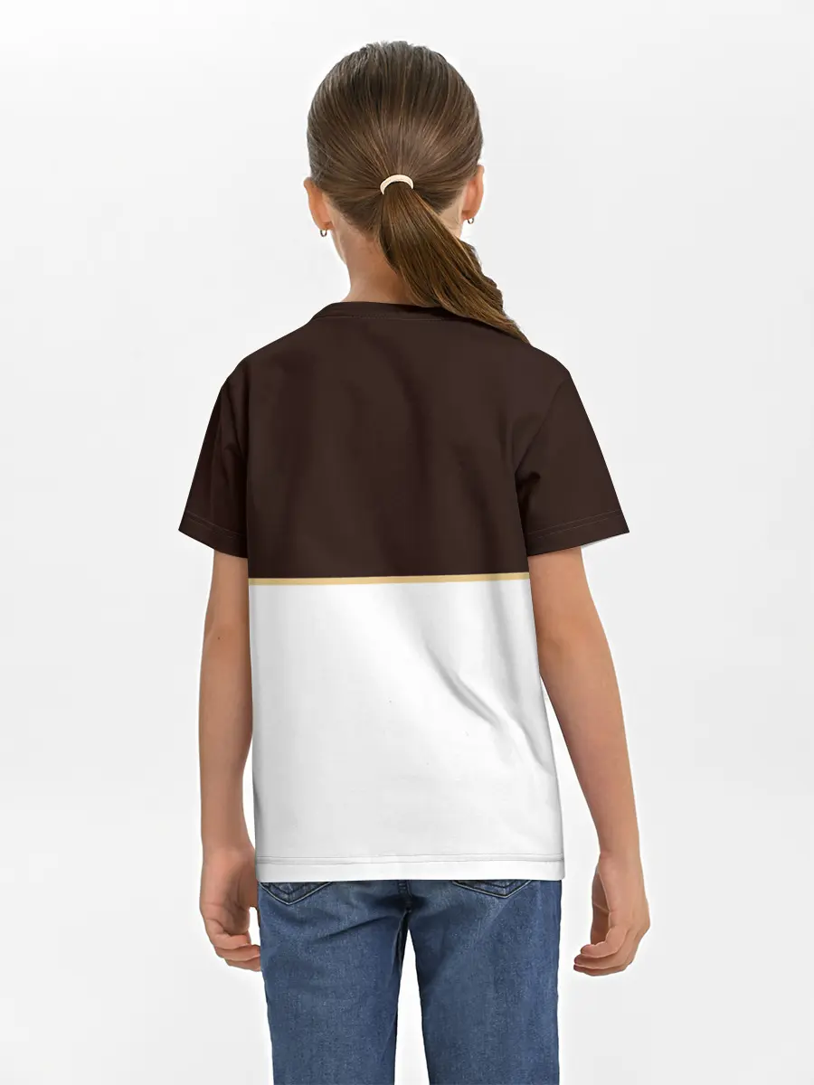 Детская базовая футболка / Мантия Чёрный Бык