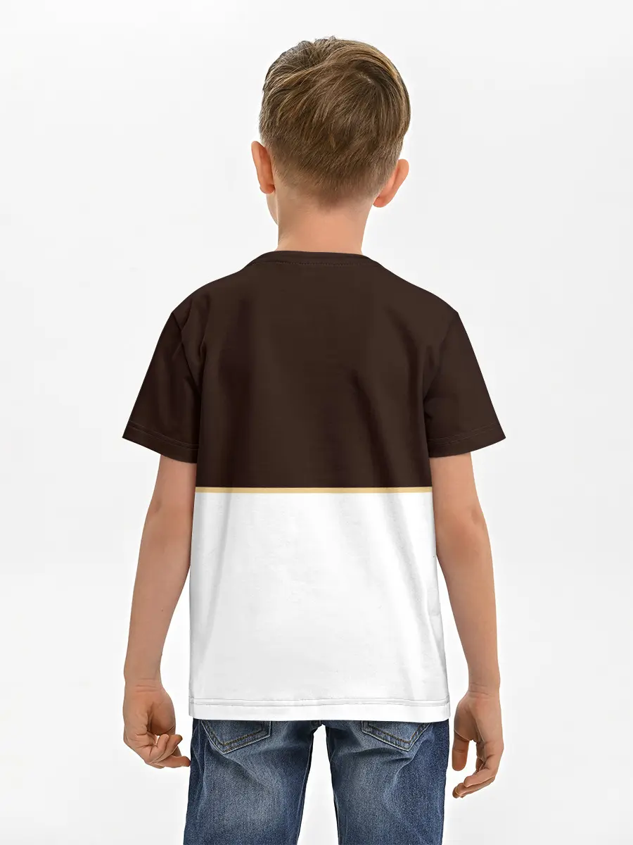 Детская базовая футболка / Мантия Чёрный Бык