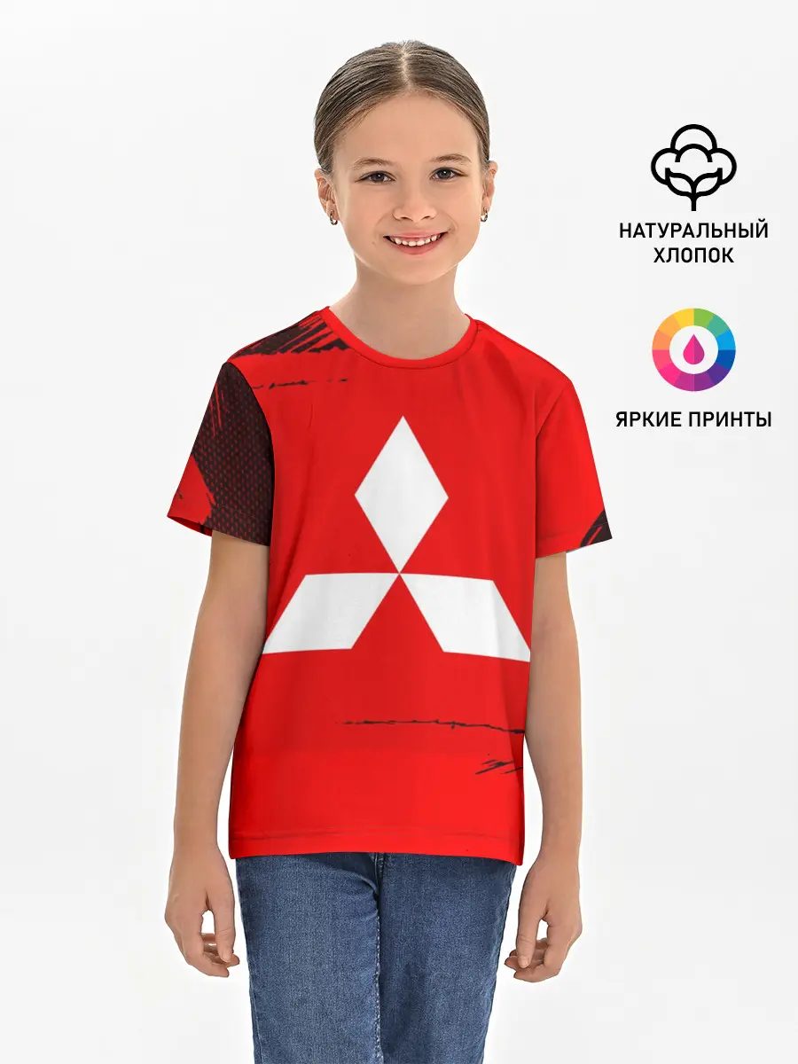 Детская базовая футболка / Mitsubishi SPORT