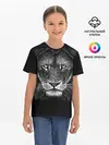 Детская базовая футболка / Lion Art
