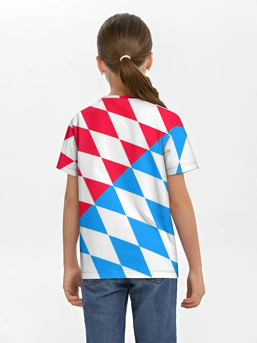 Детская базовая футболка / ФК БАВАРИЯ / BAYERN / МЮНХЕН