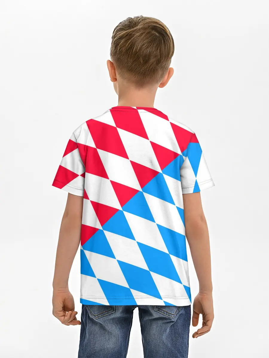 Детская базовая футболка / ФК БАВАРИЯ / BAYERN / МЮНХЕН