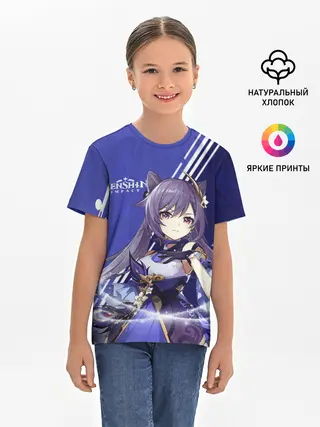 Детская базовая футболка / Genshin Impact