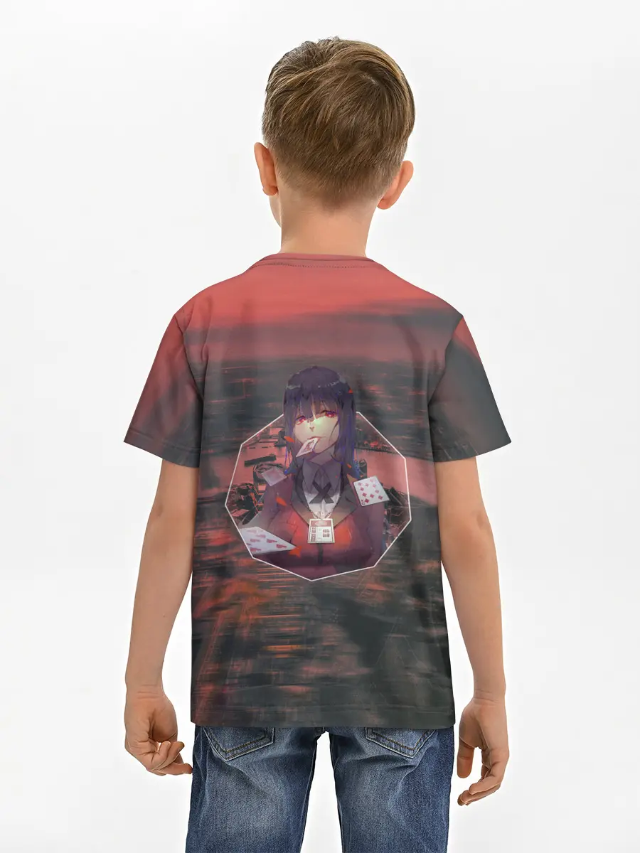 Детская базовая футболка / Kakegurui Yumeko Jabami art