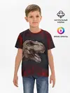 Детская базовая футболка / T-REX | Динозавр | Dino