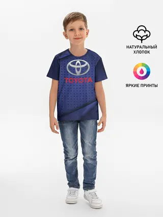 Детская базовая футболка / TOYOTA | ТОЕТА