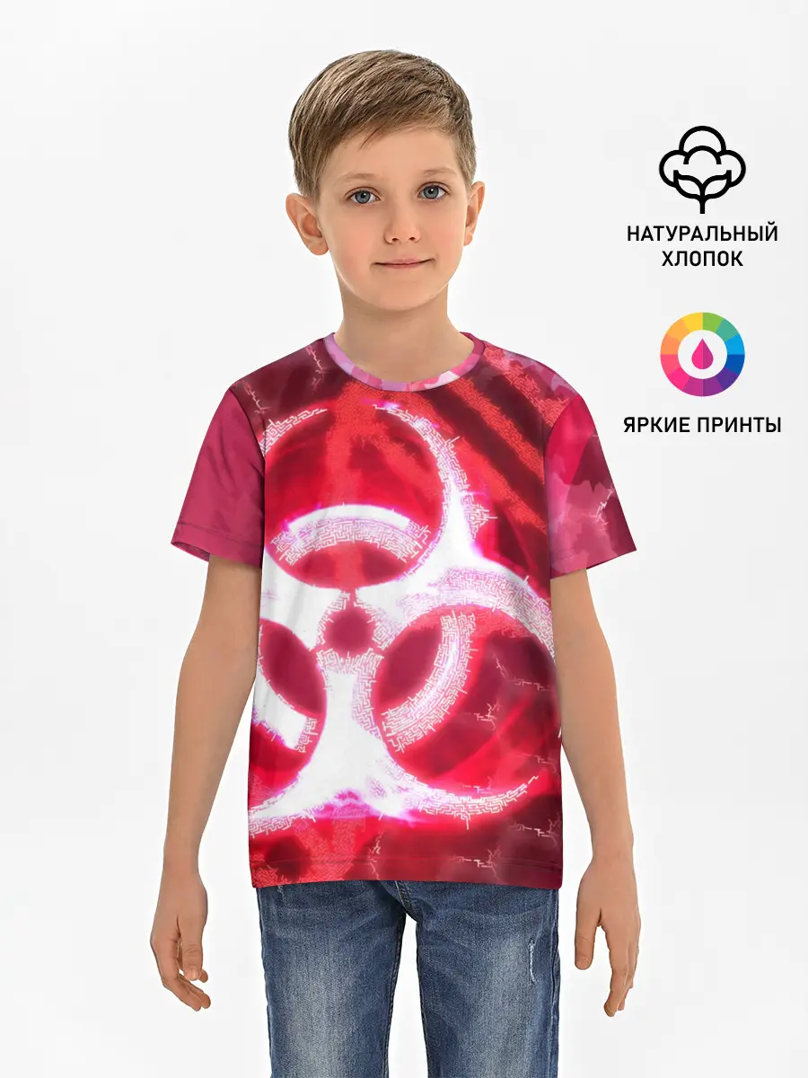 Детская базовая футболка / Plague Inc LB