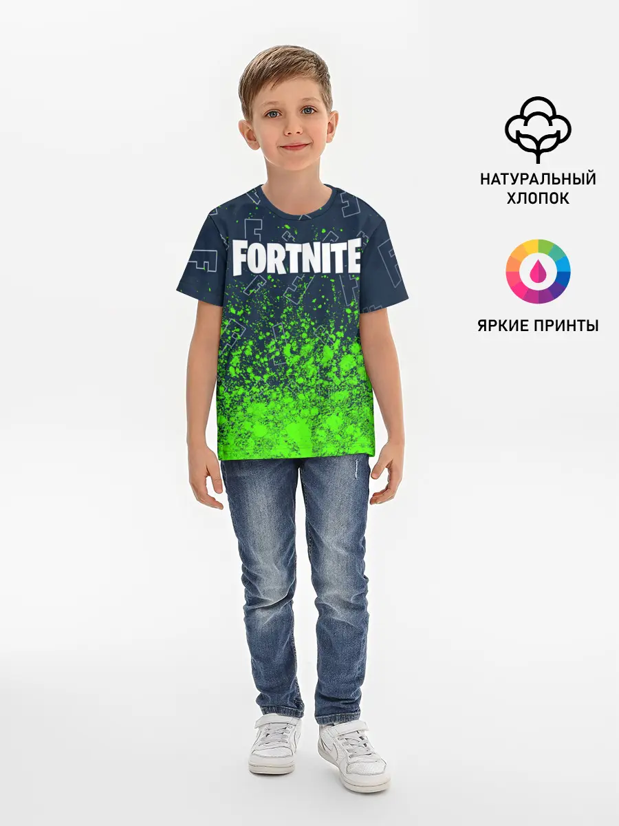 Детская базовая футболка / FORTNITE / ФОРТНАЙТ