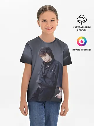 Детская базовая футболка / Виктор Цой.