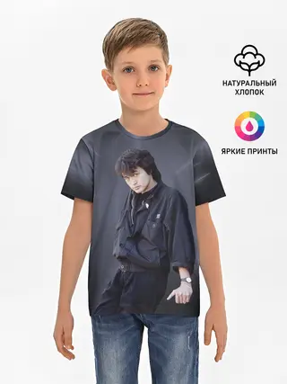 Детская базовая футболка / Виктор Цой.
