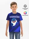 Детская базовая футболка / BABY SHARK / БЭБИ ШАРК.
