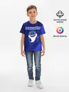 Детская базовая футболка / BABY SHARK / БЭБИ ШАРК.