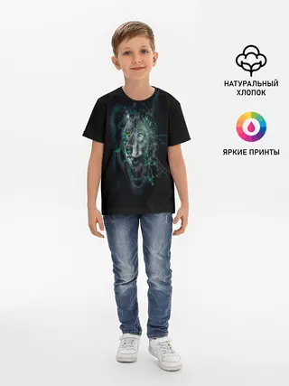Детская базовая футболка / ВОЛК