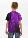 Детская базовая футболка / Violet Fire