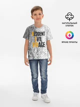 Детская базовая футболка / RESIDENT EVIL VILLAGE | ГРАНЖ