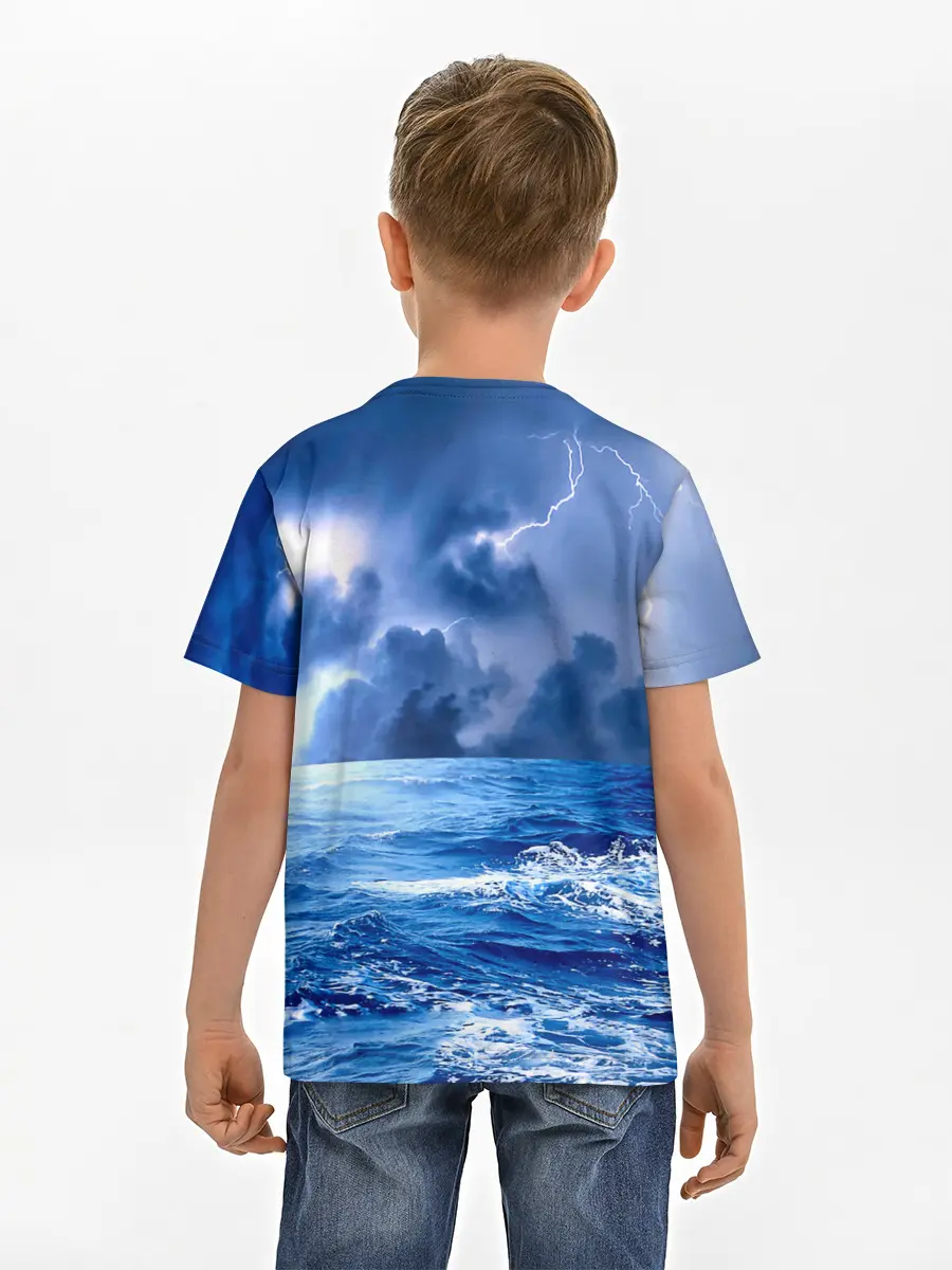 Детская базовая футболка / ВМФ