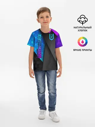 Детская базовая футболка / Rainbow Six Siege