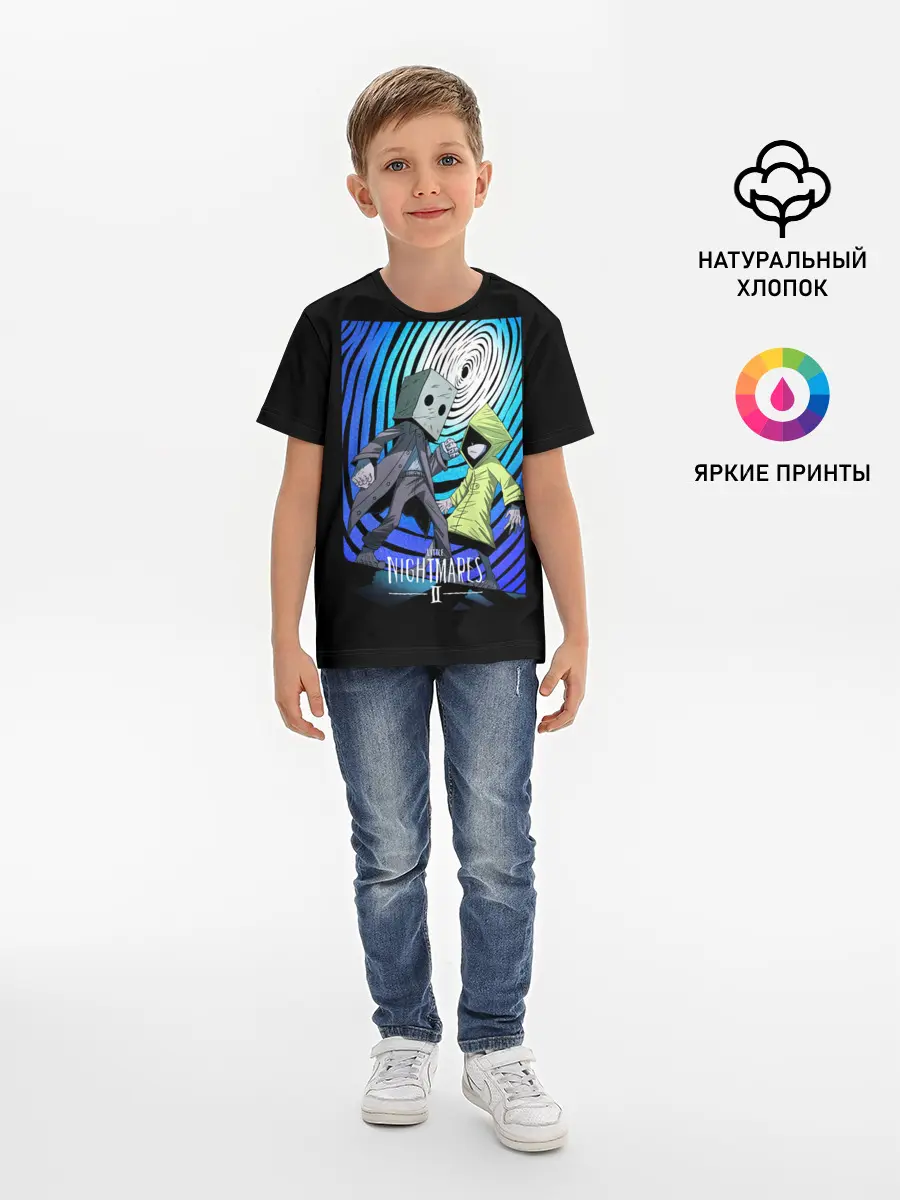 Детская базовая футболка / Little Nightmares 2