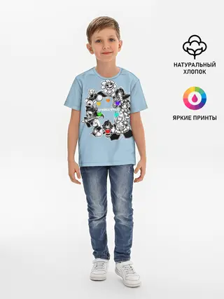 Детская базовая футболка / Undertale