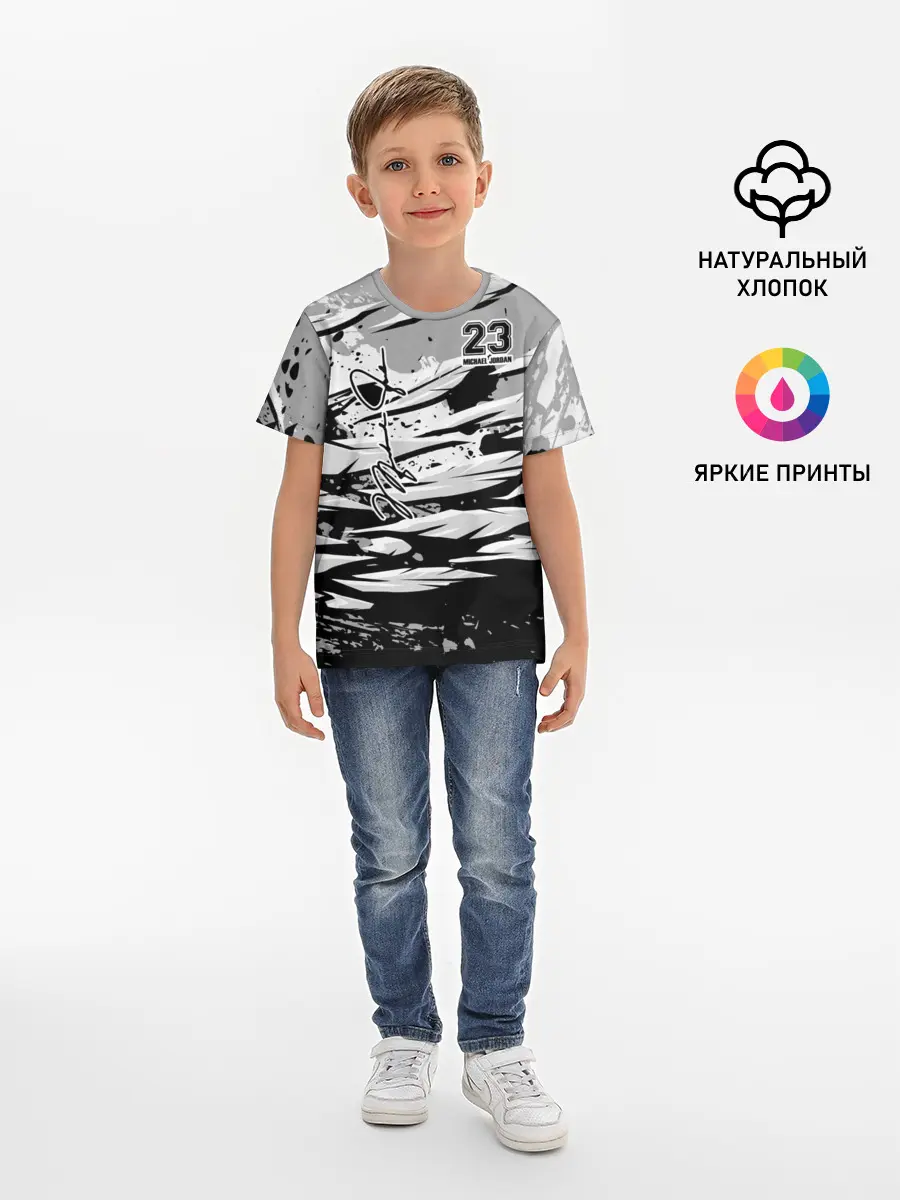 Детская базовая футболка / Michael Jordan 23