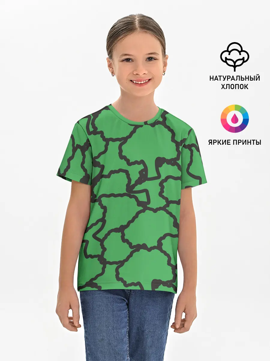 Детская базовая футболка / БРОККОЛИ