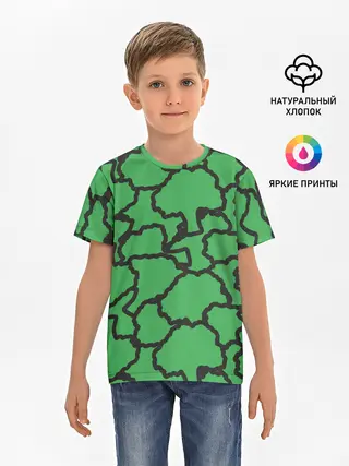 Детская базовая футболка / БРОККОЛИ