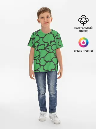 Детская базовая футболка / БРОККОЛИ