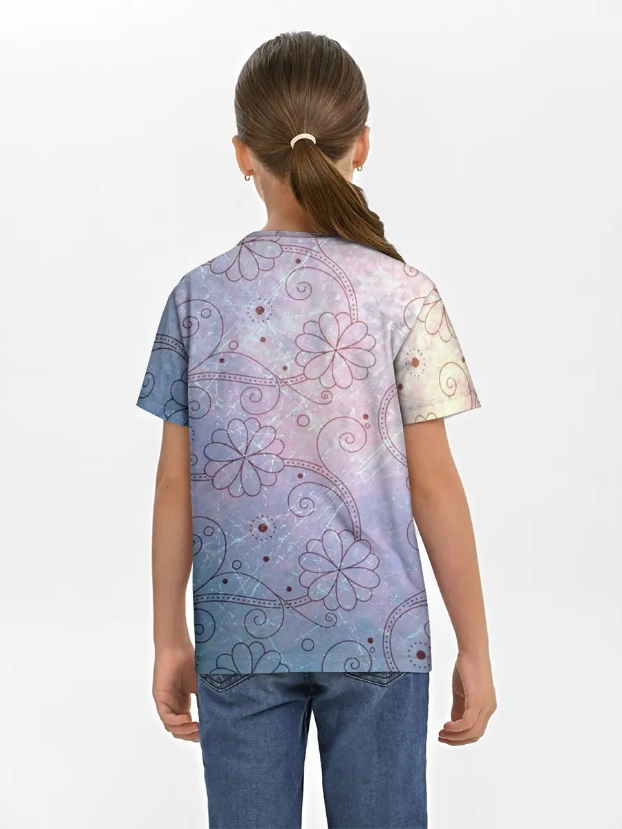 Детская базовая футболка / Нежные цвета