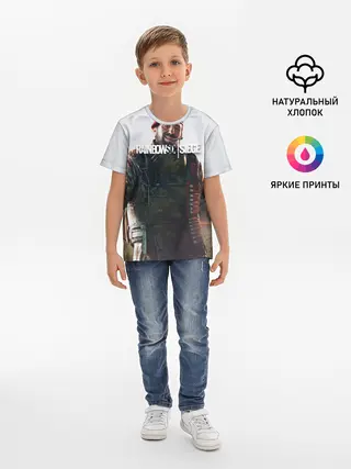 Детская базовая футболка / RAINBOW SIX SIEGE MAESTRO