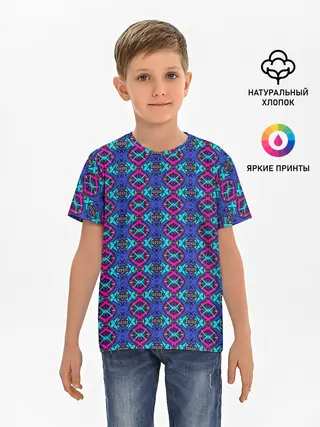 Детская базовая футболка / Узор